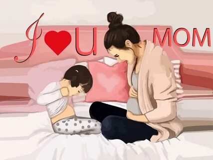 I Love U Mom by Akbar Shomrat on Dribbble