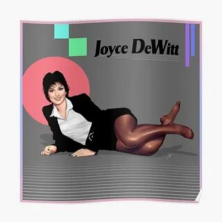 "Joyce DeWitt" Poster by AaronPage Redbubble