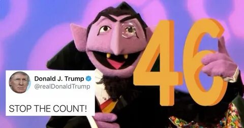 The Count from 'Sesame Street' is the perfect foil to Trump'
