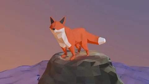 Low Poly Fox - 3D model by Davi (@Davi_Pica) 64e6bde