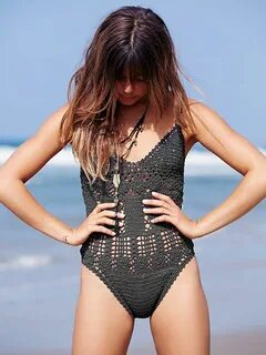 Loving this one piece!Get this look here (Free People) Croch