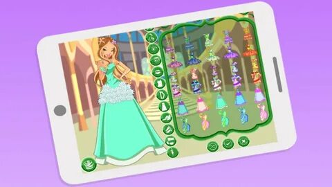 Dress up Flora Winx Android Gameplay - YouTube