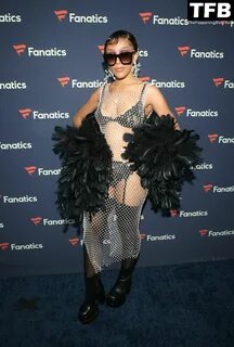 Doja Cat Flashes Her Areolas at Michael Rubin’s 2022 Fanatics Super Bowl Pa...