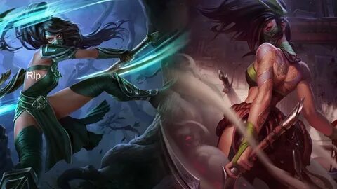 New VS Old Akali - YouTube