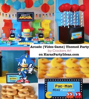 PAC-MAN Birthday Party Treat Candy BAGS Supplies Eighties Re