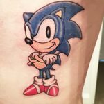 Sonic Tattoo Nintendo tattoo, Gaming tattoo, Pokemon tattoo