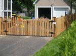 13 Smart Designs of How to Makeover Backyard Fence Gate Fenc