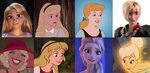 Blonde Disney Princesses, Fairies and heroines galore! #Disn