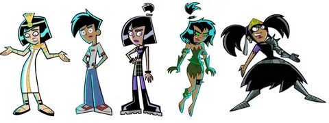 Different looks of Sam Manson Danny phantom sam, Danny phant