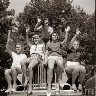 Короткие шорты в 1950-х годах - история в фотографиях - Live
