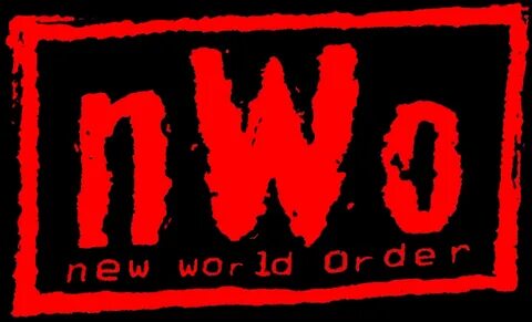 NWO New World Order Wolfpac Logo Adult Red T-shirt.