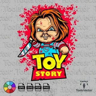 Chucky Svg Toy Story Svg Buddi Svg Chucky Vector Chucky Etsy