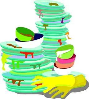 washing dishes clipart - Clip Art Library