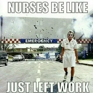 Nurses be like