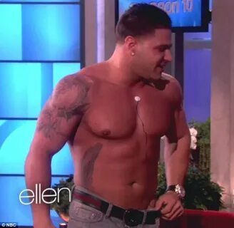 Ronnie magro naked 🍓'Jersey Shore' Star Ronnie Ortiz