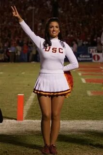 USC Trojan cheerleader "Keli Snyder" Cheerleading, Football 