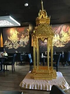 Enjoying tasty Thai food. - Review of Amata Thai Cuisine, Ed