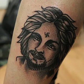 Charles Manson Tattoo / Charles Manson Tattoo - Charles Mans