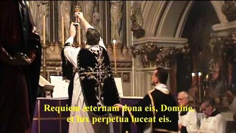 Introit and Kyrie from the Traditional Catholic Requiem Mass