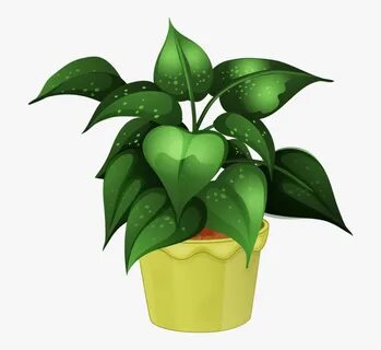 Flower Pot - Free Clip Art Potted Plants , Free Transparent 