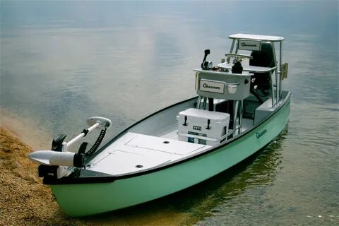 Gheenoe Low Tide 25 - Florida Sportsman Boat, Shallow water 