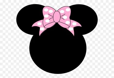 Mickey Mouse Ears Latar Belakang Transparan Minnie Baby, Ste