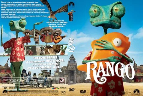 Jaquette DVD de Rango custom - Cinéma Passion