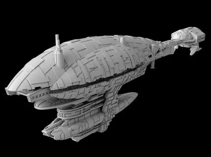 Armada) Hynestian Star Cruiser by Mel_Miniatures on Shapeway
