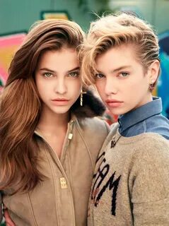 Barbara Palvin and Stella Maxwell by David Mushegain for Vog