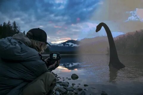 Озеро Лохнесс и Лохнесское чудовище (100 фото)