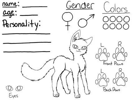 Cat Ref Sheet - Floss Papers