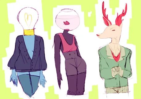 an object head Object heads, Character design inspiration, C