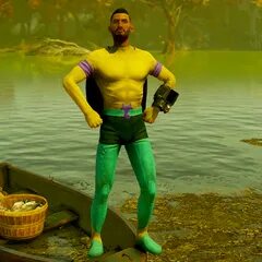 Manta Man Outfit - The Vault Fallout Wiki - Everything you n