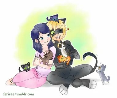 NYAAA! Anime miraculous ladybug, Cartoon de casais, Desenho 