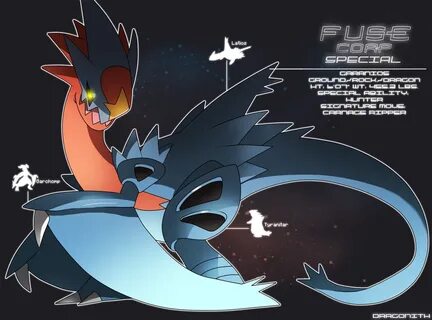 F.U.S.E Corp Special: Garanios Pokemon fusion art, Pokemon, 