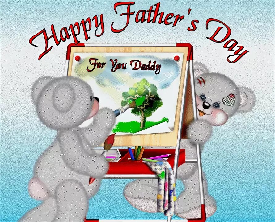 ▷ День отца: Анимированные картинки, гифки и анимация - 100%