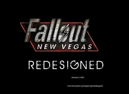 Fallout New Vegas Redesigned 2