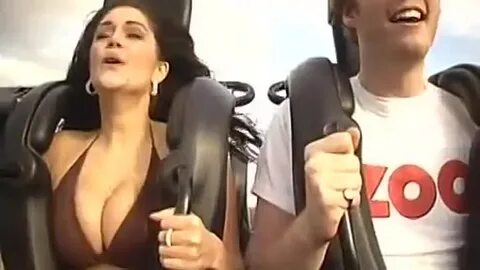 Her boobs pop up in roller coaster смотреть онлайн