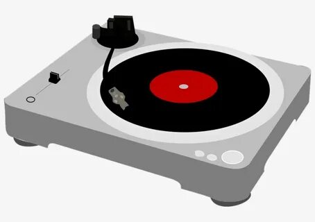 Record Player Clipart Transparent - Turntable Png - Free Tra