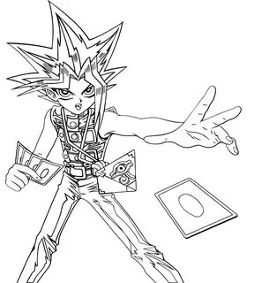Printable Yugioh Coloring Pages ColoringMe.com