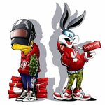 The Best 19 Bugs Bunny Swag Cartoon Cool Wallpapers Supreme 