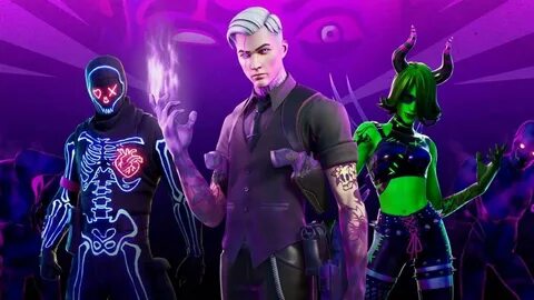 Fortnite Fortnitemares Challenges: Become A Shadow, Ride A W