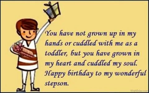 48 Birthday Wishes For Stepson