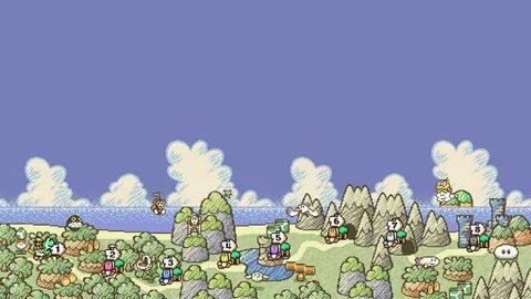 Yoshi's Island World Map Leaks Wallpaper 2020 Nintendo Sourc