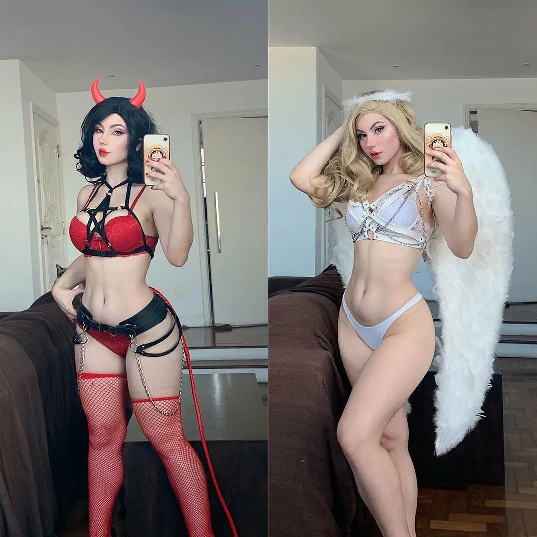 ✖ ️Sassy Cosplays ✖ в Instagram: "Hell or Heaven? @fegalvao @sassydoll...