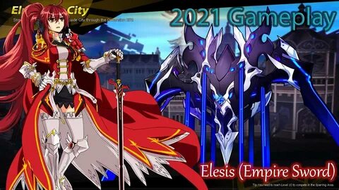 Elsword Empire Sword on Elrianode City 11-3 2021 Gameplay - 