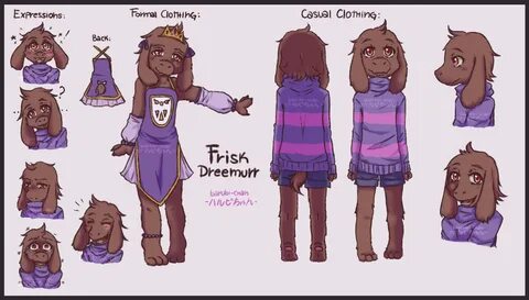 Undertale Frisk Dreemurr Ver By Zhimachen On Deviantart - Ma