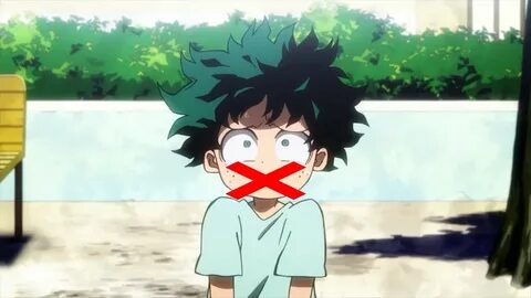 MHA S1E1 but every time Deku speaks the video ends - YouTube