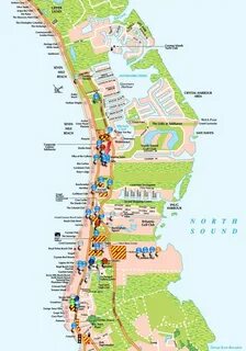 Seven Mile Beach Map - Mammoth Mountain Trail Map