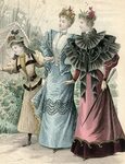 Victorian Fashion - 1893 to 1896